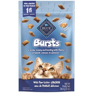 BLUE « Bursts » Gâteries pour Chats Saveur de Poulet 6 / 2oz