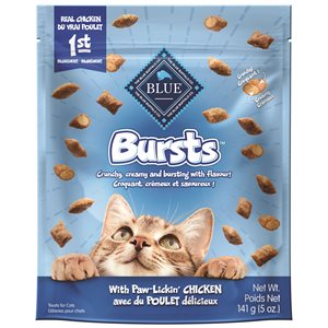 BLUE « Bursts » Gâteries pour Chats Saveur de Poulet 6 / 5oz