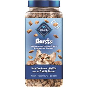 BLUE « Bursts » Gâteries pour Chats Saveur de Poulet 4 / 12oz