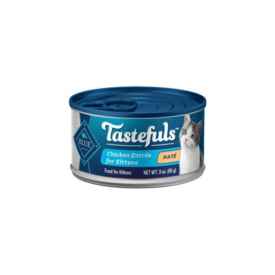 Blue Buffalo « Tastefuls » Entrée de Poulet Pâté pour Chatons 24 / 3oz