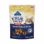 Blue Buffalo « True Chews » Gâteries Moelleux Recette de Goberge pour Chats 3oz