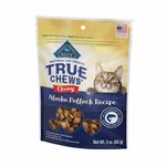 Blue Buffalo « True Chews » Gâteries Moelleux Recette de Goberge pour Chats 3oz