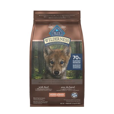 Blue Buffalo Wilderness Chiot Boeuf 4.5LB