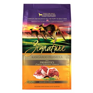 Zignature Limited Ingredient Grain Free Kangaroo Dog Food 12.5 LB