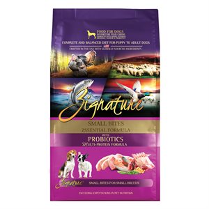 Zignature Dog Limited Ingredient Grain Free Zssentials Small Bites 4LB