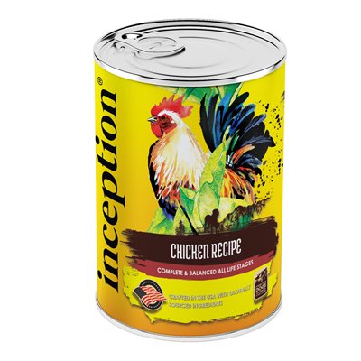 Inception Nourriture en Conserves pour Chiens Recette de Poulet 12 / 13oz