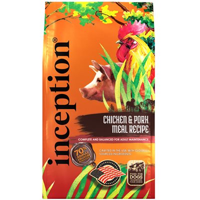 Inception Legume Free Dog Food Chicken with Pork Recipe 27lb