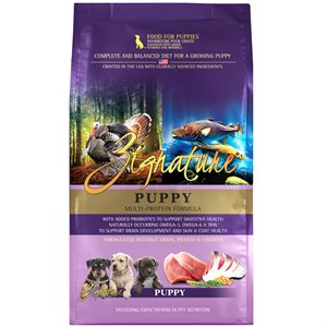 Zignature Grain Free Formula Puppy Food 4LB