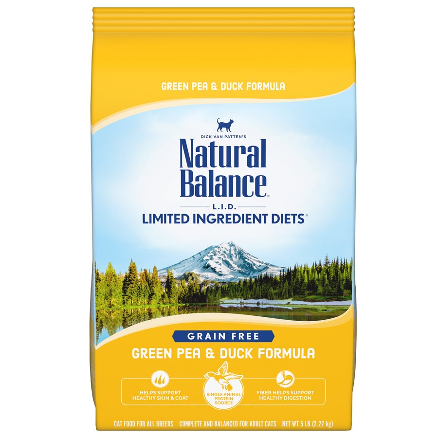 natural balance limited ingredient duck and pea cat food