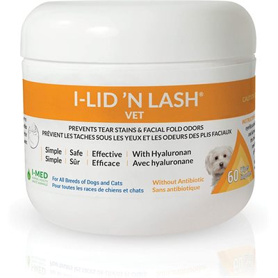 i-Med « Lid N' Lash » Lingettes Contre les Taches de Larmes 60MCX