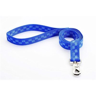 Reflex Leash 1"x6" Royal Checker