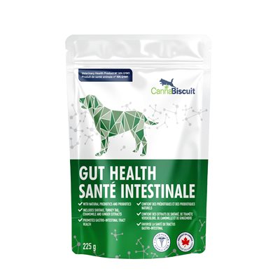 CannaBiscuit Produit de Santé Vétérinaire à Base de Chanvre Santé Intestinale 225g