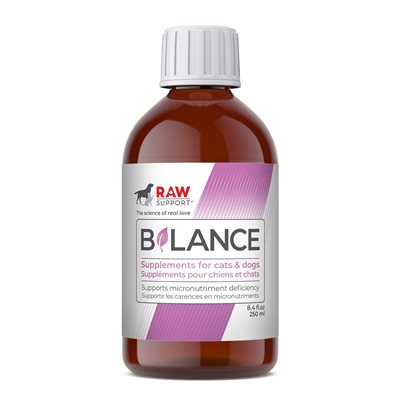 Raw Support « Balance » Supplément de Vitamines & Mineraux 250ml