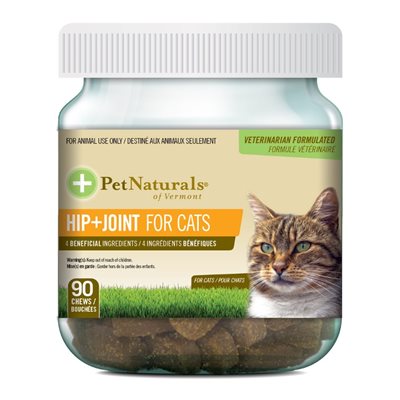 FoodScience Pet Naturals Bouchées Support Articulaire pour Chats 90 MCX